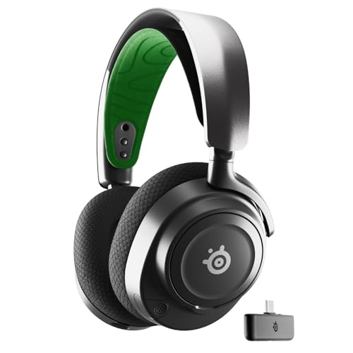 SteelSeries Arctis Nova 7X - Casque de jeu Wireless - Multi-System Gaming Mobile - Système Nova Acoustic - 2.4 GHz Bluetooth Simultané - Batterie 38 h - USB-C - Xbox Series X|S, PC, PS5, Switch