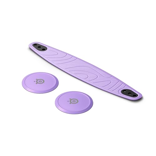 Steelseries Arctis Nova Booster Pack Lilas - Accessoire pour casque gaming - Bandeau en nylon bicolore - Personnalisation des façades de haut-parleurs - Édition limitée Collector