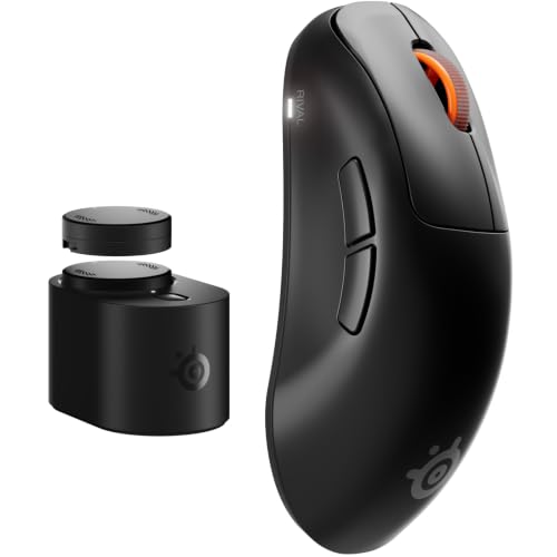 SteelSeries Rival Pro Mini Wireless Ergonomische Gaming-Maus – Schwarz
