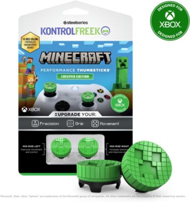 Accessoire manette STEELSERIES Minecraft Creeper XBX Kit