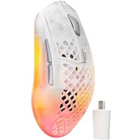 SteelSeries Ratón SteelSeries Aerox 3 Wireless Gen 2 Sans Fil 26000 DPI Transparent White 6 Boutons