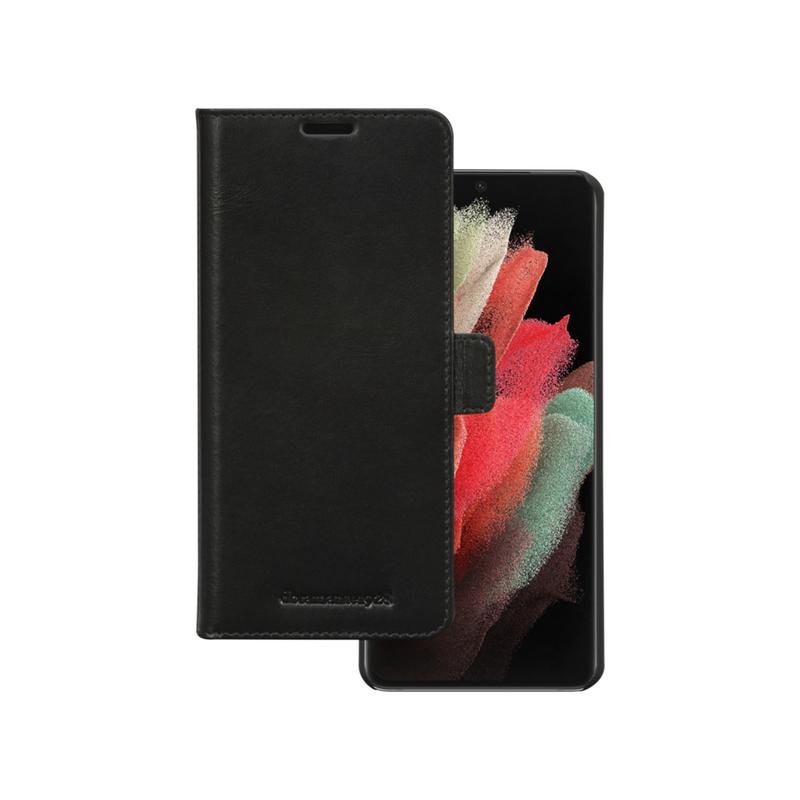 dbramante1928 Funda para móvil dbramante1928 Lynge cuir Black magnétique pour Galaxy S21 Ultra
