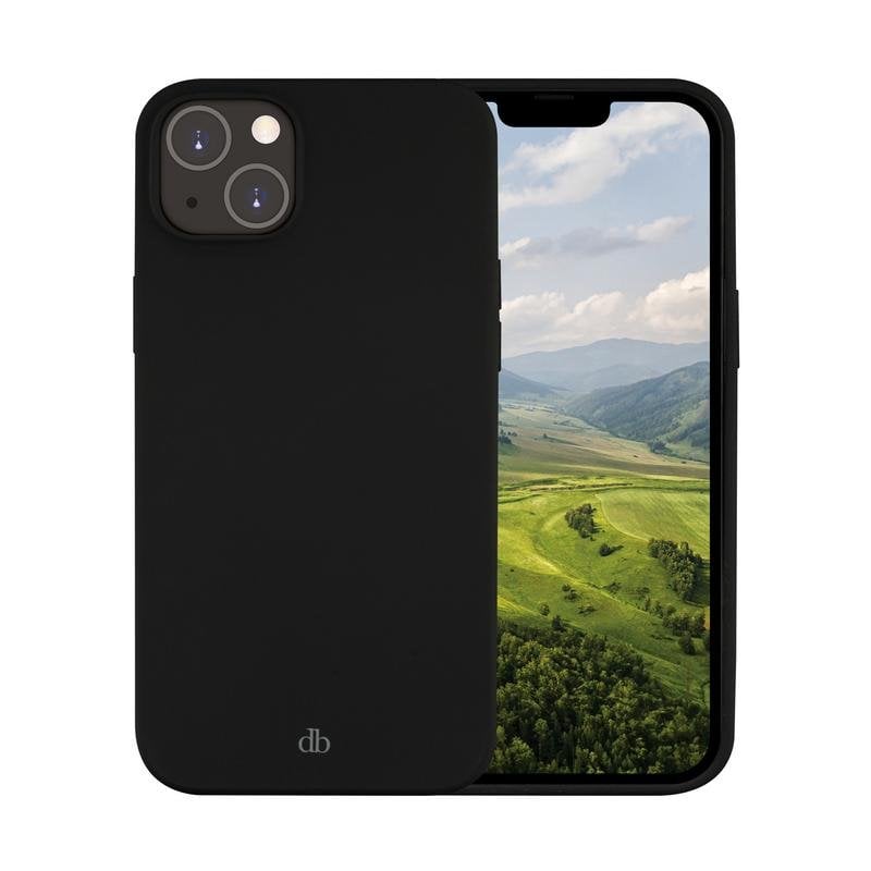 dbramante1928 Funda para móvil dbramante1928 Costa Rica Cover Silicona Recyclée Noire pour iPhone 17e 16e 15 14 13