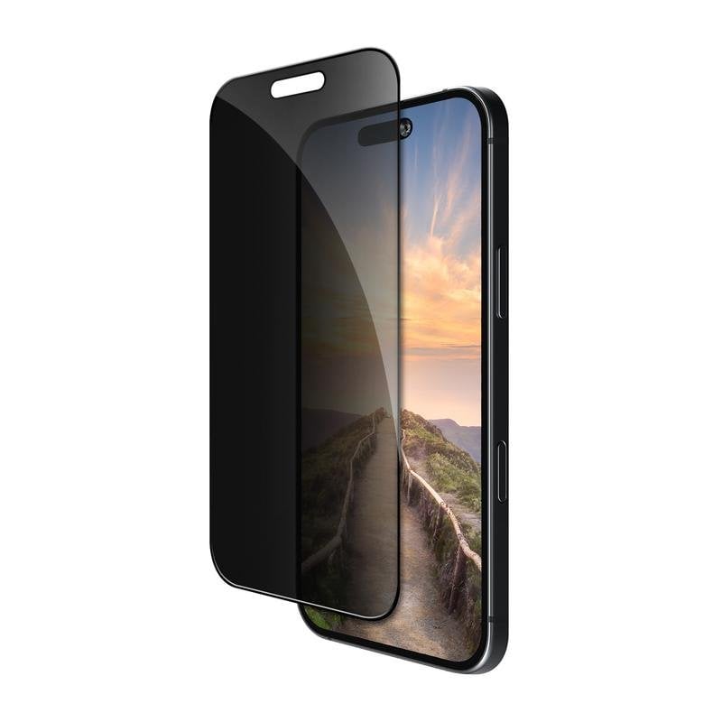 dbramante1928 Protége-écran Privacy DBRAMANTE1928 eco-shield pour iPhone 17 Pro Black