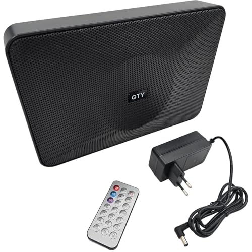 GTY-A4021 Enceinte Bluetooth Active – Enceinte amplifiée compacte avec TWS, Lecture USB et entrée AUX (60 W RMS 120 W crête)