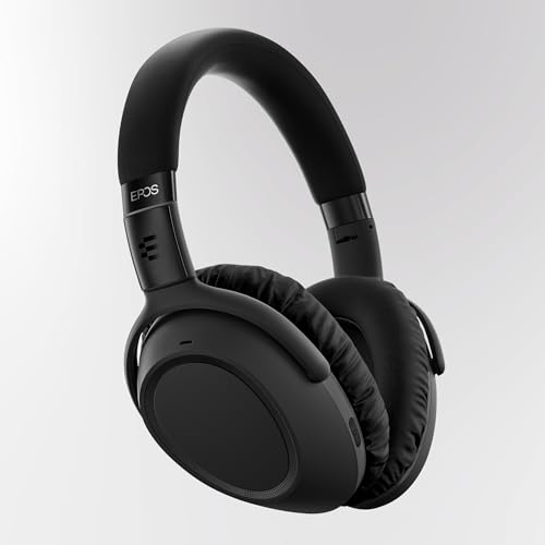 Epos Adapt 660 - Casque sans Fil Avancé pour Professionnels, AI™, Certifié pour Microsoft Teams, ANC Adaptatif, Qualité Sonore Supérieure, Idéal pour UC
