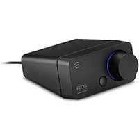 EPOS GSX 300 Carte Son Externe pour Ordinateur Carte Son Externe 7 1 Stereo Haute Resolution Bouton Volume LED Bouton Intelligent Personnalisable Carte Son USB Windows 10 Black
