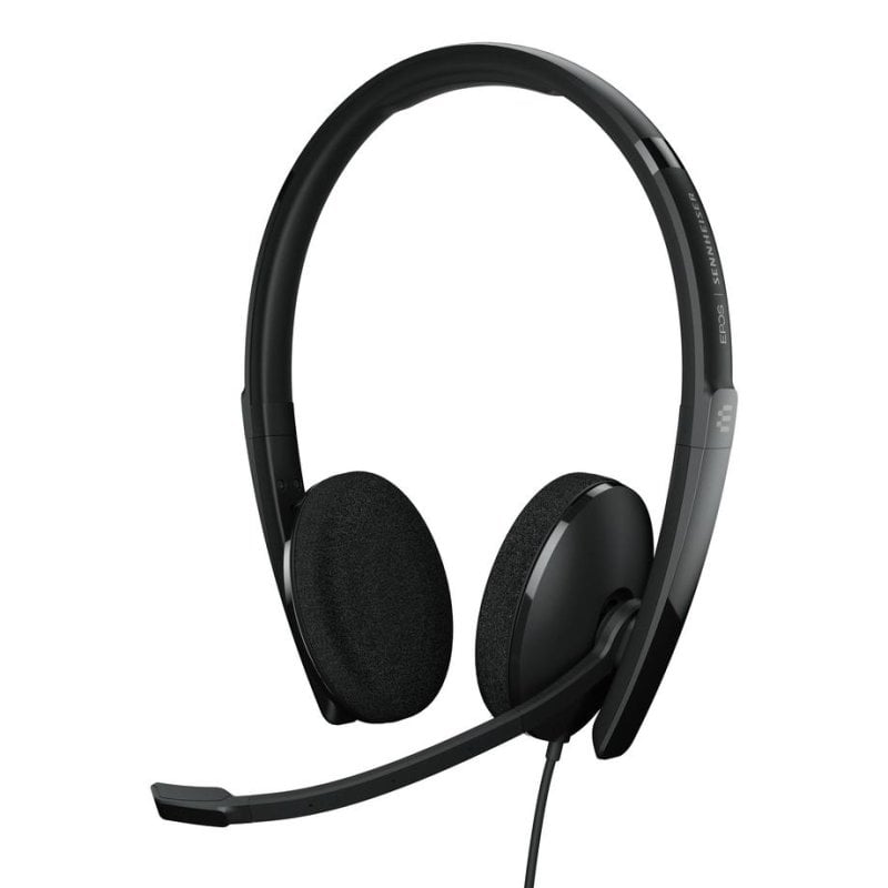 Epos Auriculares Epos ADAPT 160T USB-C avec micro, son stéréo et optimisation Microsoft Teams noirs