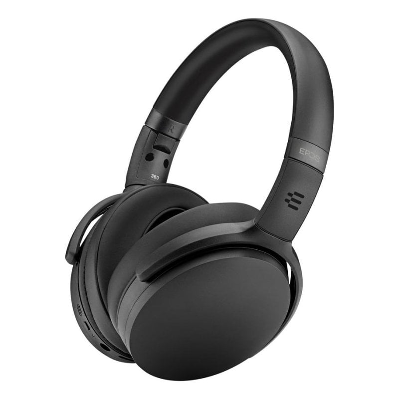 Epos Auriculares Epos ADAPT 361 sans fil Bluetooth avec réduction active du bruit, micro, Black