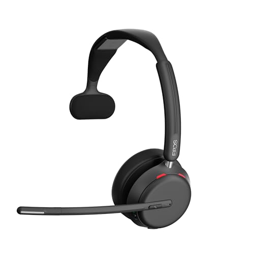 Epos Casque Epos IMPACT 1030 sans fil Bluetooth pour bureau et centre d'appels Black