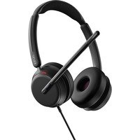 EPOS Impact 860T ANC Casque Filaire Double Oreillette avec Réduction Active du Bruit, Certifié Microsoft Teams, USB-C USB-A, Super Wideband Audio, Idéal pour Appels, Zoom, Bureau et Télétravail