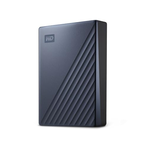 WD 2To My Passport Ultra, Disque Dur Externe Portable, USB-C, compatibilité avec PC, Xbox et Playstation, Boîtier métallique épuré