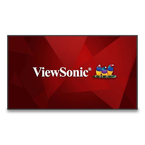 ViewSonic Ecran 43' LFD 4K LED UHD 16 9 32Go 500nit 6.5ms 5000 1 178 178 VESA 200x200 2xHDMI, 2xUSB, 1xUSB Type-C,RJ45, RS232, HPs 2x16W CDE4330