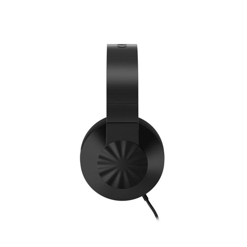 Lenovo Casque Lenovo H210 Gaming filaire jack 3,5 mm avec micro à réduction de bruit Black
