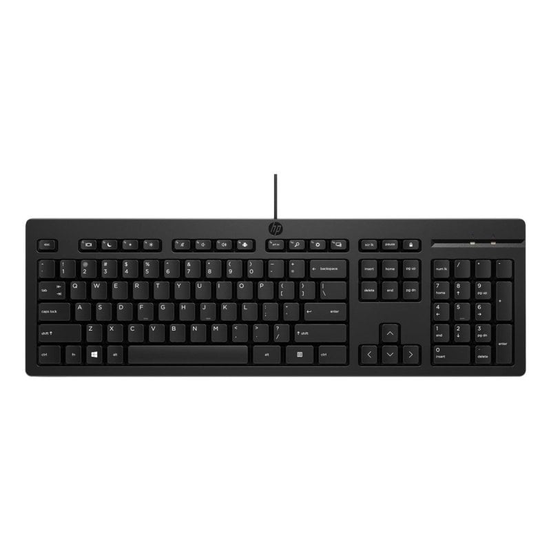 HP Clavier HP 125 G2 USB complet membrane avec touche Copilot câble 1,8 m FR