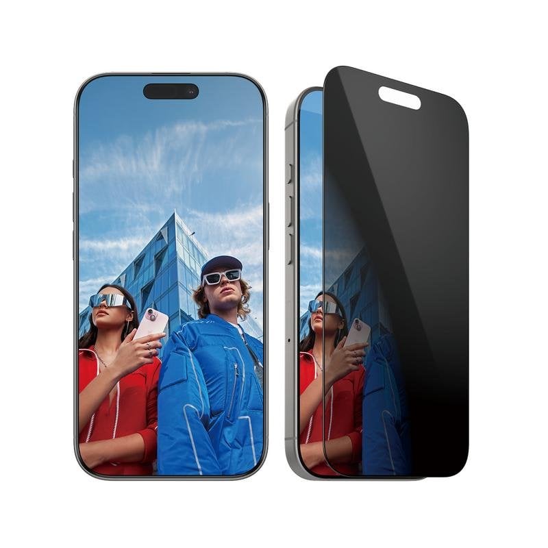 Apple Protecteur d ecran PanzerGlass iPhone 16 Pro Confidentialite Ultra Large