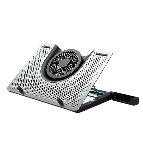 Laptop Cooling Pad Support pc Laptop Cooler Refroidisseur pour Ordinateur Portable de Jeu, Support USB de Base de 12 à 17 Pouces