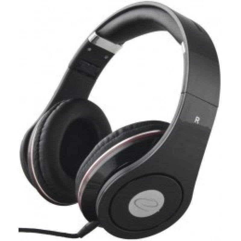 esperanza Casque Esperanza EH141K filaire jack 3,5 mm pour musique, arceau pliable Black