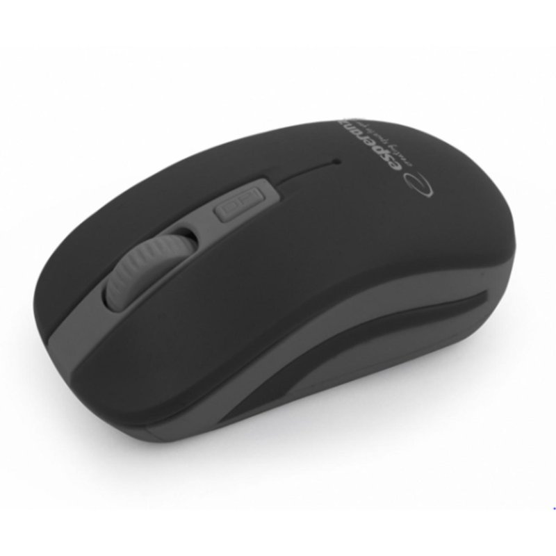 esperanza Souris Esperanza EM126EK Sans Fil RF 1600 DPI Black Grey 4 Boutons