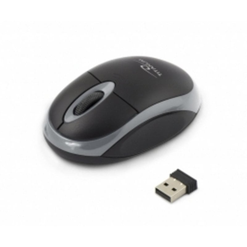 esperanza Souris Esperanza Titanum Sans Fil RF 1000DPI Black Grey Ambidextre