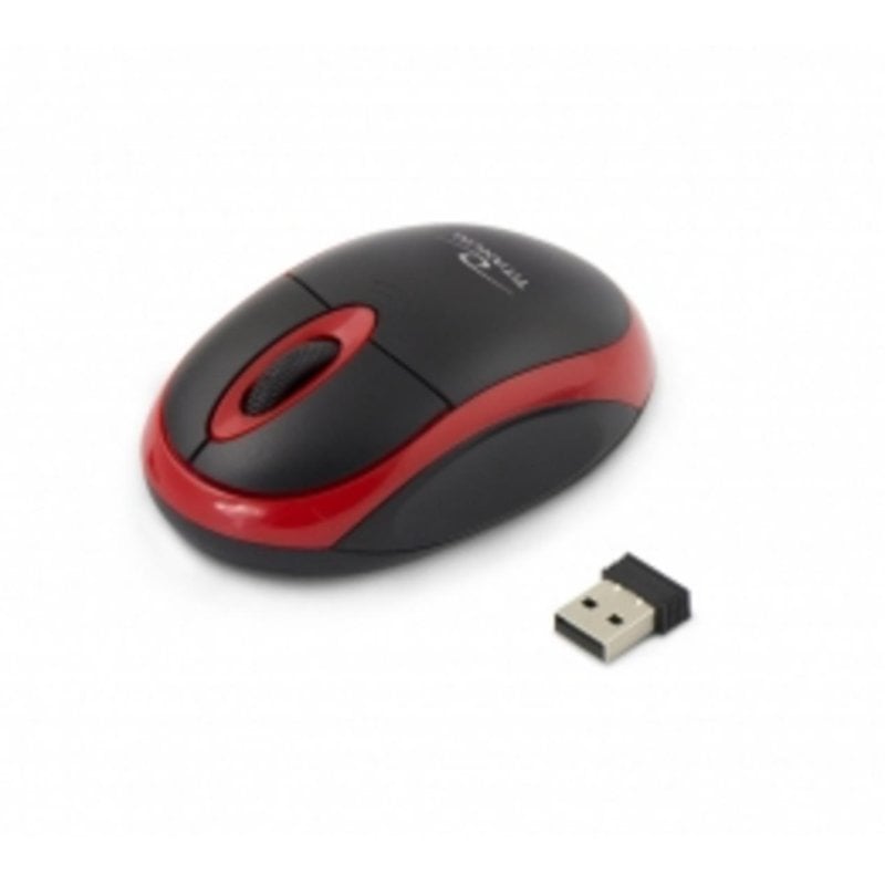 esperanza Souris Esperanza Titanum Sans Fil RF 1000DPI Black Red Ambidextre