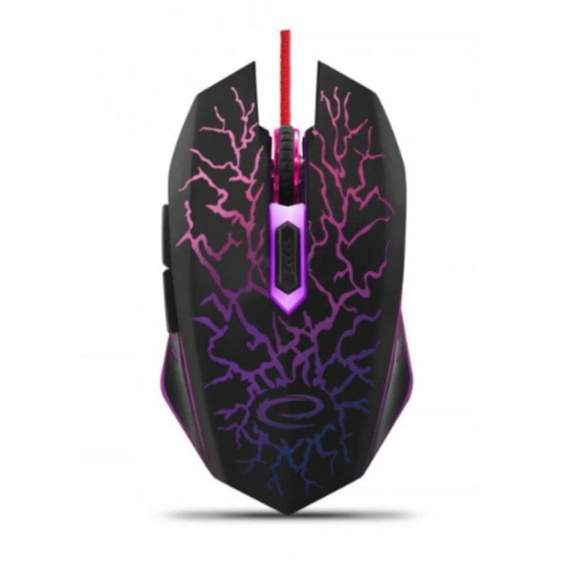 esperanza Souris Esperanza EGM211R USB Type-A 2400 DPI Multicolore RGB 6 Boutons
