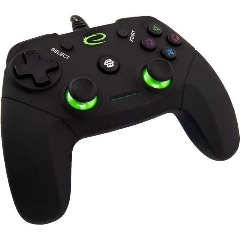 esperanza Manette de jeu Esperanza Vanquisher EGG110K avec vibrations pour PC et PS3