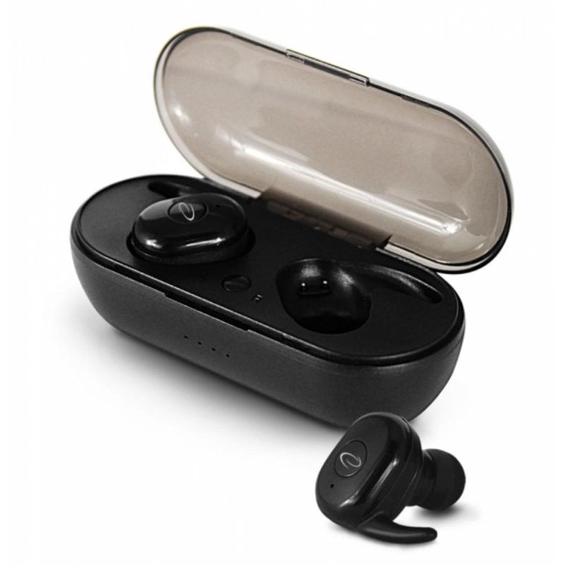 esperanza Ecouteurs Esperanza TWS CARDERA sans fil Bluetooth pour appels et musique avec micro, noirs
