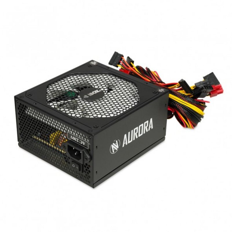 Ibox Alimentation iBox 500W ATX Aurora Non Modulaire Protections Multiples Ventilateur 140mm