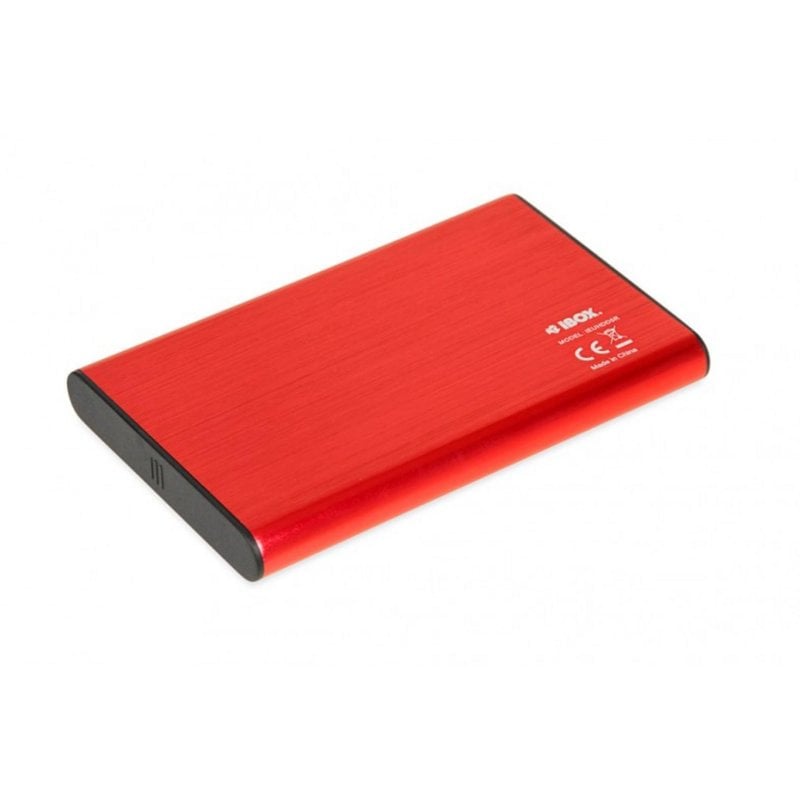 Ibox Boîtier disque dur iBox HD-05 2.5 pouces SATA III USB 3.2 Gen 1 Red Micro-USB B