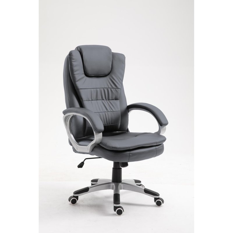 activejet Chaise de bureau Activejet YK7304 massage chauffage ergonomique Grey