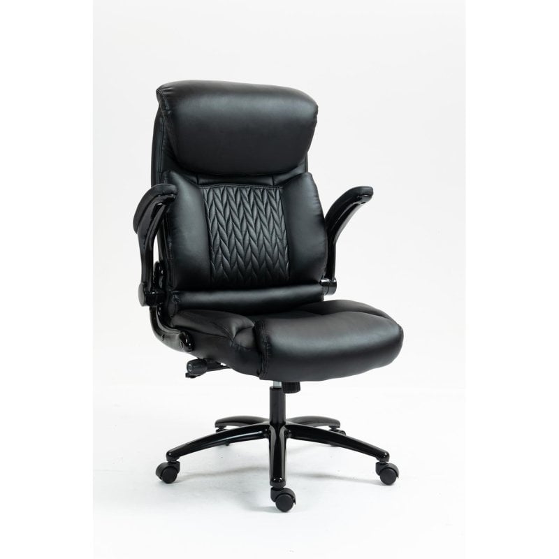 activejet Chaise Activejet YK7406-1 BK Ergonomique Acier Simili Cuir Black