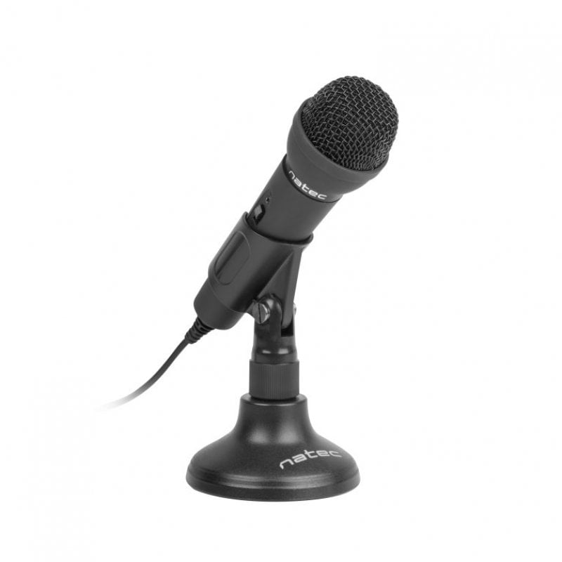 natec Natec Adder Microphone à condensateur Black