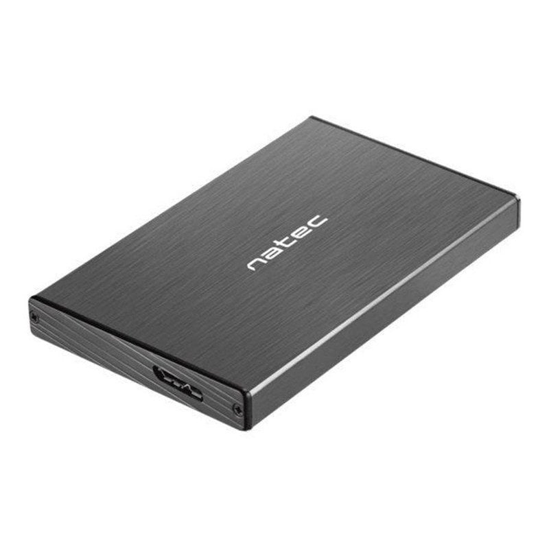 natec Rhino Boîtier HDD SSD 2,5 SATA USB 3.0 Black