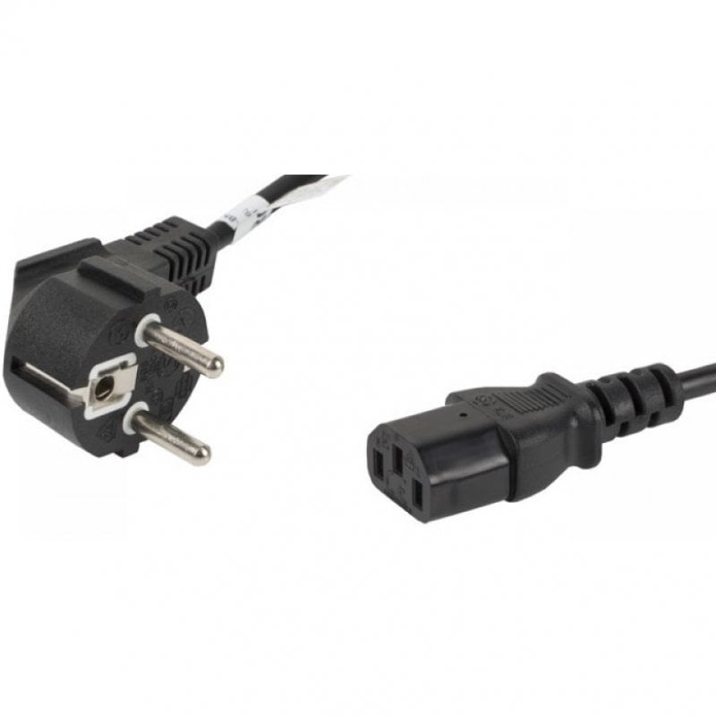lanberg Câble d'extension Lanberg CEE 7 7 vers IEC 320 C13 Mâle Femelle 1,8 m Black