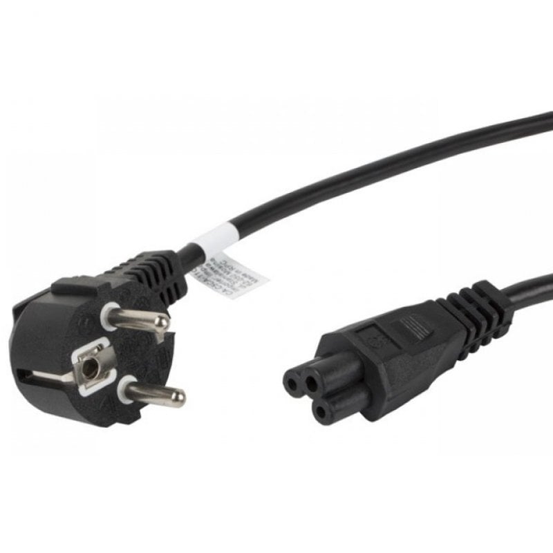 lanberg Câble d'alimentation Lanberg CEE 7 7 vers IEC 320 C5 Mâle Femelle 1,8 m VDE Black