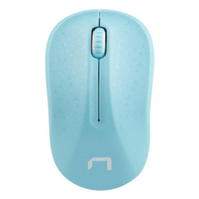 natec Ratón Natec NMY-1651 Bluetooth 1600 DPI Ambidextre Blue White