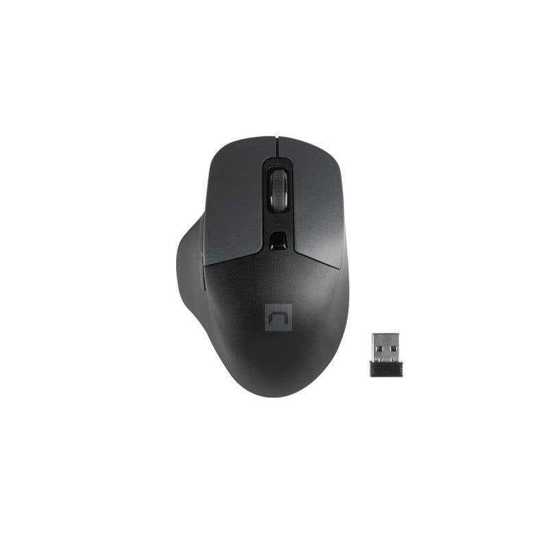 natec Ratón Natec BlackBird 2 RF sans fil 1600 DPI Black 6 Boutons Ambidextre