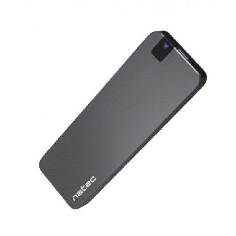 natec Boîtier SSD Externe Natec Rhino M.2 NVMe PCIe Aluminium Black USB-C Compact