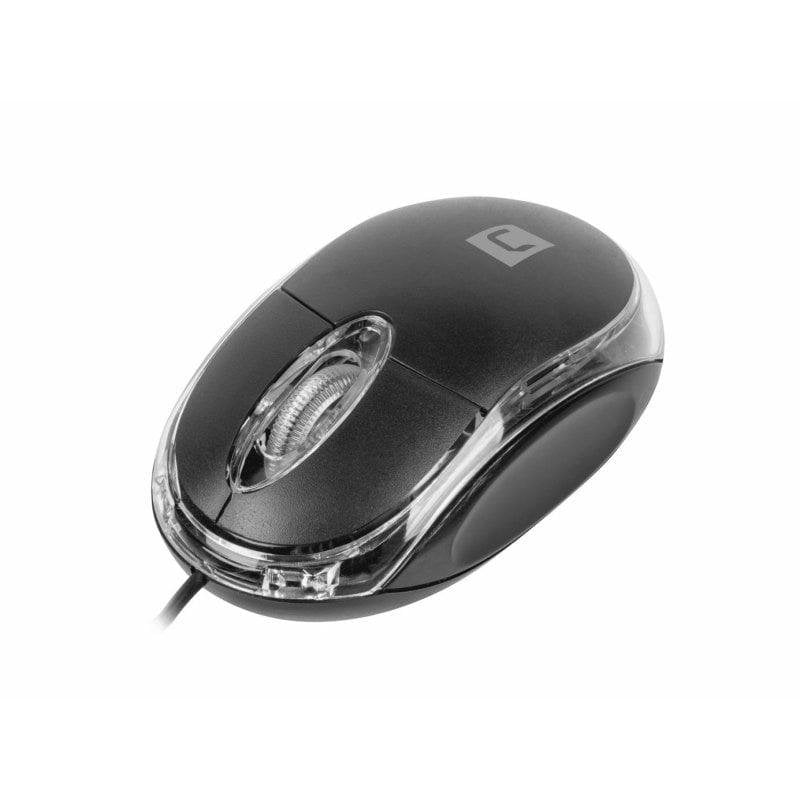 natec Ratón Natec Vireo 2 USB type A 1000 DPI Compact 3 boutons Black