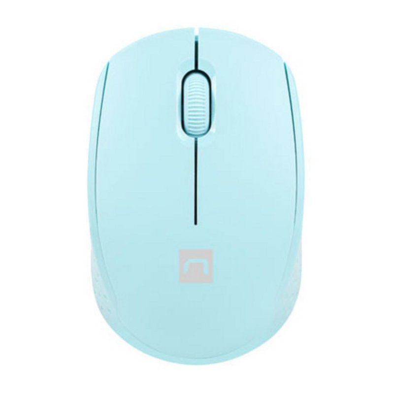 natec Souris NATEC STORK ambidextre Bluetooth USB Type-A 1600 DPI Blue clair