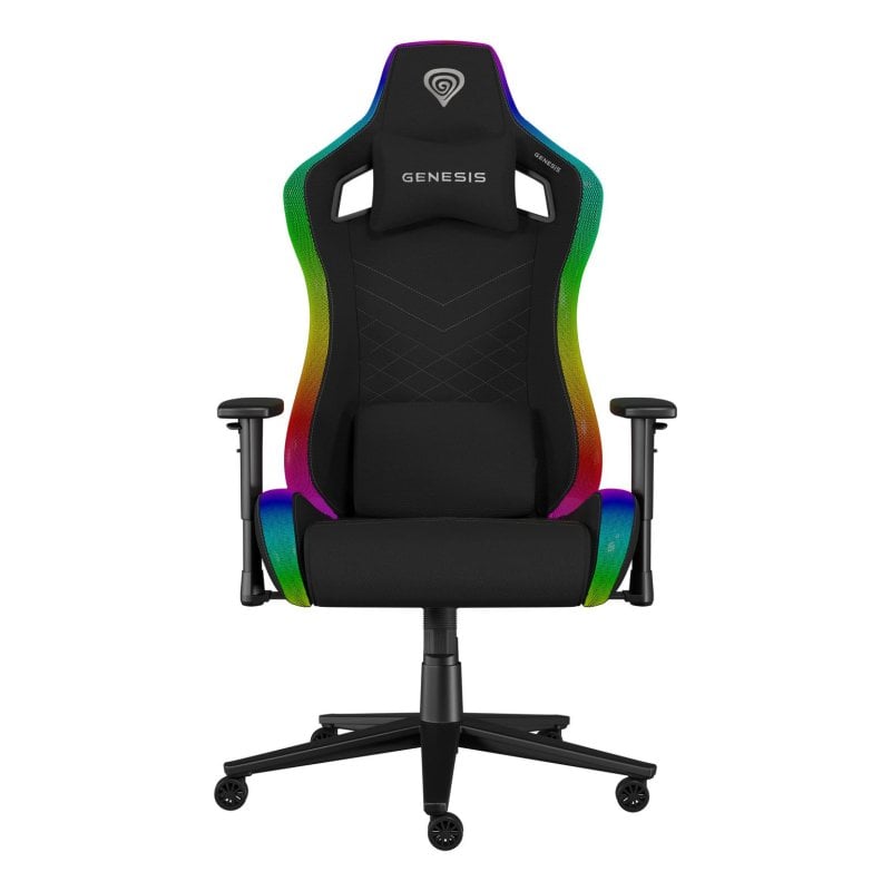 Genesis Silla Genesis Trit 660 RGB Ergonomique avec Éclairage RGB et Réglages Avancés