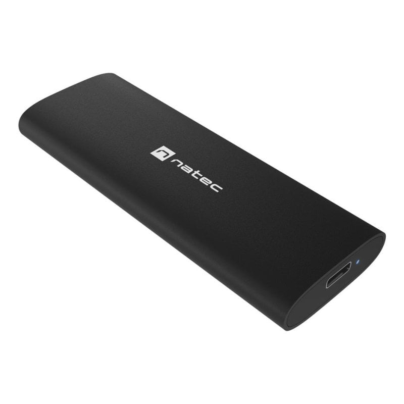 natec Boîtier SSD Externe Natec NKZ-2286 M.2 Aluminium Plastique Black USB-C 10 Gbit s