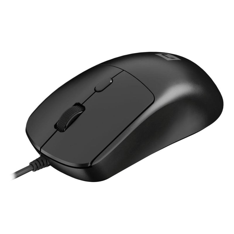 natec Ratón NATEC Hawk 2 USB Laser 2400 DPI Black Ergonomique Droite