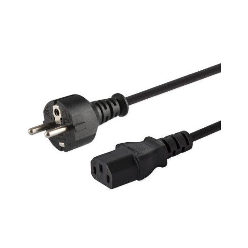 savio Câble d'alimentation en cuivre Black Savio SAVKABELCL-138 1,8 m Schuko-IEC C13 250 V