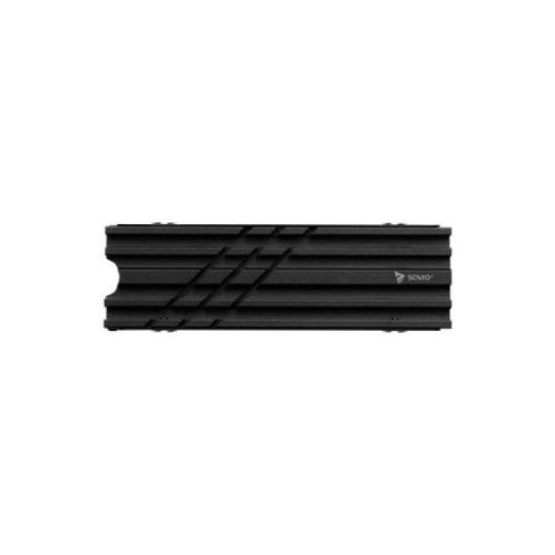 savio Dissipateur M.2 Savio AK-60 Black pour SSD 2280 PC et PS5