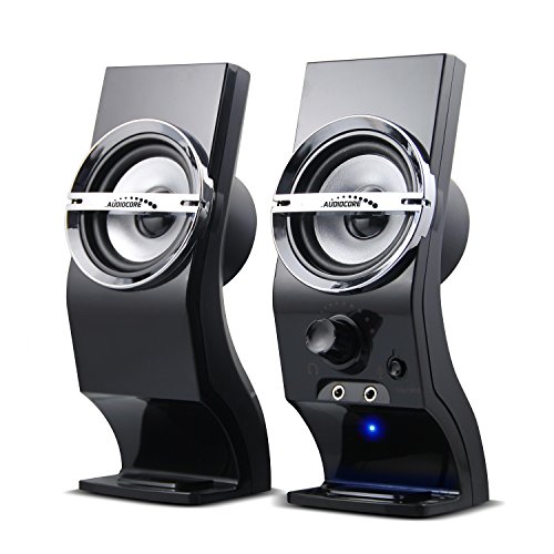 Audiocore AC805 Haut-parleurs d'ordinateur 2.0 PC 6W RMS Noir