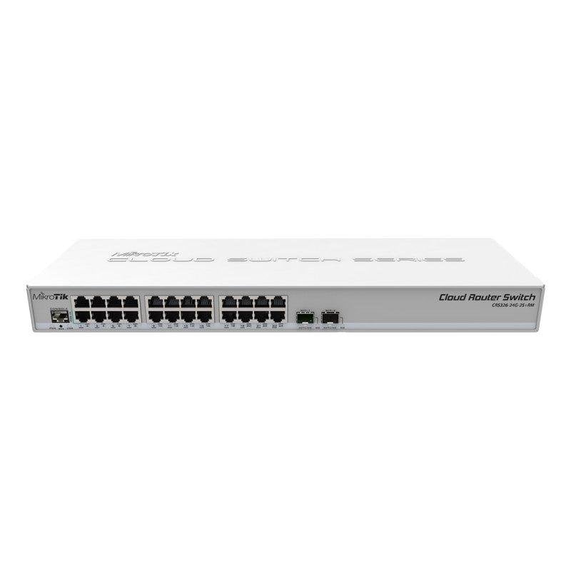 mikrotik Switch Mikrotik CRS326-24G-2S RM 24 ports Gigabit 2 SFP Dual Boot