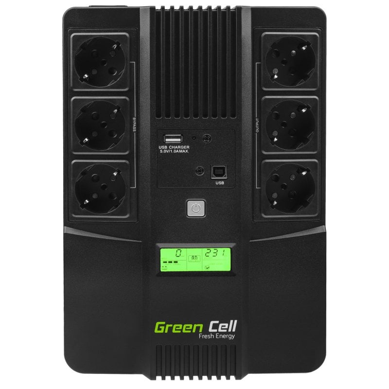 green-cell Onduleur à cellules vertes 800 VA