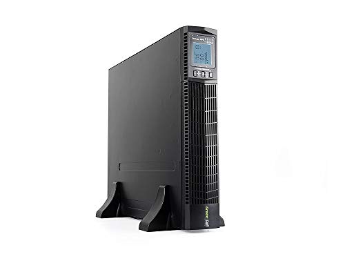 Green Cell® UPS USV Onduleur 2000VA (1800W) 230V Alimentation d'énergie Non interruptible Online Montage en Rack 6X IEC320 C13-10A